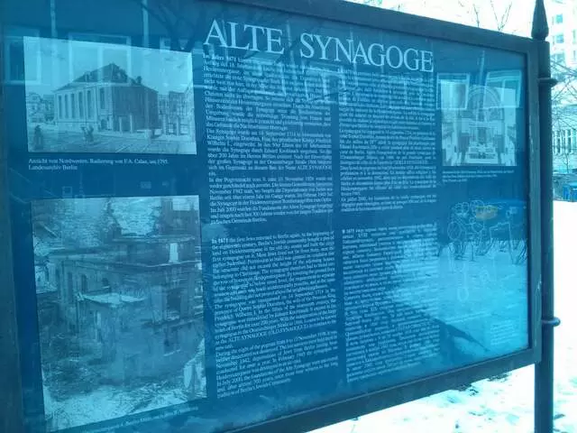 Alte Synagoge Berlin - Baudenkmal - Mahnmal