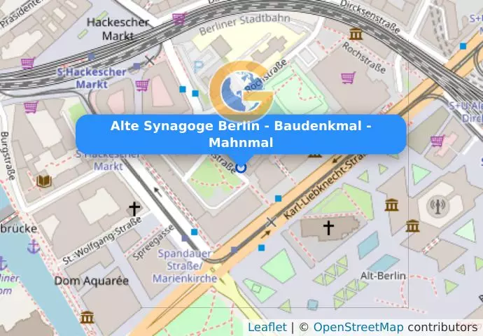 Alte Synagoge Berlin - Baudenkmal - Mahnmal