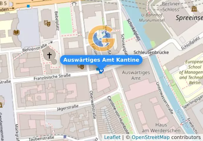 Auswärtiges Amt Kantine