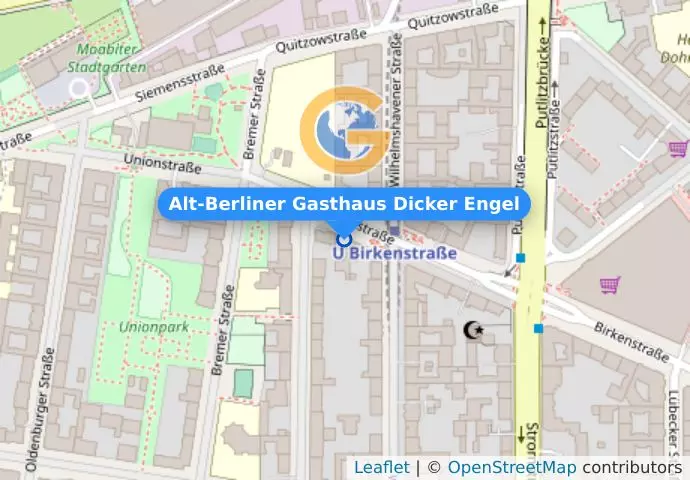 Alt-Berliner Gasthaus Dicker Engel